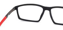 Load image into Gallery viewer, Black Rectangle Full Rim Extra Wide Unisex Eyeglasses by Lenskart Air Online-136737
