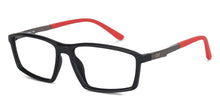 Load image into Gallery viewer, Black Rectangle Full Rim Extra Wide Unisex Eyeglasses by Lenskart Air Online-136737