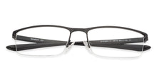 Load image into Gallery viewer, Black Rectangle Half Rim Unisex Eyeglasses by Lenskart Air Online-136779