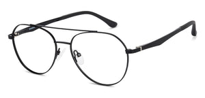 Black Aviator Full Rim Unisex Eyeglasses by Lenskart Air Online-136794