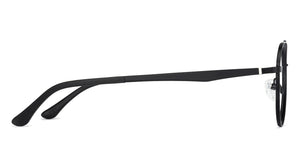 Black Aviator Full Rim Unisex Eyeglasses by Lenskart Air Online-136794