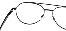 Load image into Gallery viewer, Black Aviator Full Rim Unisex Eyeglasses by Lenskart Air Online-136794