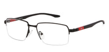 Load image into Gallery viewer, Black Rectangle Half Rim Unisex Eyeglasses by Lenskart Air Computer Glasses-147969
