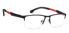 Load image into Gallery viewer, Black Rectangle Half Rim Unisex Eyeglasses by Lenskart Air Online-136832