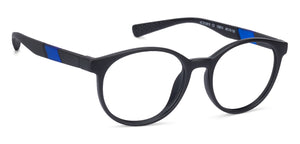 Grey Round Full Rim Unisex Eyeglasses by Lenskart Air Online-135614
