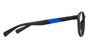 Grey Round Full Rim Unisex Eyeglasses by Lenskart Air Online-135614