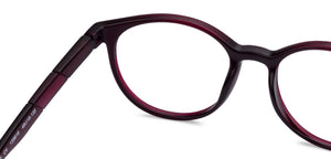 Blue Round Full Rim Unisex Eyeglasses by Lenskart Air Online-135616