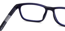 Load image into Gallery viewer, Blue Rectangle Full Rim Unisex Eyeglasses by Lenskart Air Online-135619