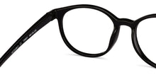 Load image into Gallery viewer, Black Round Full Rim Unisex Eyeglasses by Lenskart Air Online-135621