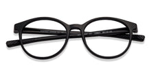 Load image into Gallery viewer, Black Round Full Rim Unisex Eyeglasses by Lenskart Air Online-135621