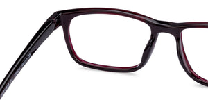 Blue Rectangle Full Rim Unisex Eyeglasses by Lenskart Air Online-135628