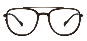 Gunmetal Square Full Rim Unisex Eyeglasses by Lenskart STUDIO-205392