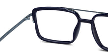 Load image into Gallery viewer, Blue Rectangle Full Rim Unisex Eyeglasses by Lenskart STUDIO-205393