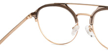 Load image into Gallery viewer, Gold Round Full Rim Unisex Eyeglasses by Lenskart STUDIO-205397