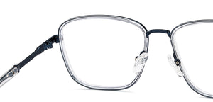 Transparent Square Full Rim Unisex Eyeglasses by Lenskart STUDIO-205404