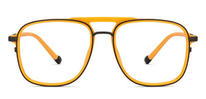 Yellow Square Full Rim Unisex Eyeglasses by Lenskart STUDIO-205407
