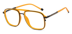 Yellow Square Full Rim Unisex Eyeglasses by Lenskart STUDIO-205407