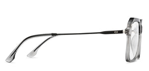 Grey Square Full Rim Unisex Eyeglasses by Lenskart STUDIO-205416