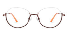 Load image into Gallery viewer, Copper Round Half Rim Women Eyeglasses by Lenskart STUDIO-205536