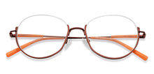Load image into Gallery viewer, Copper Round Half Rim Women Eyeglasses by Lenskart STUDIO-205536