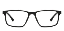 Load image into Gallery viewer, Black Rectangle Full Rim Kids Eyeglasses by Hooper-212013