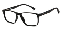 Load image into Gallery viewer, Black Rectangle Full Rim Kids Eyeglasses by Hooper-212013