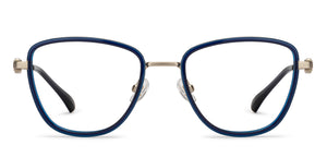 Blue Cat Eye Full Rim Unisex Eyeglasses by Lenskart STUDIO-212404