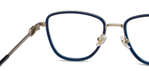 Blue Cat Eye Full Rim Unisex Eyeglasses by Lenskart STUDIO-212404