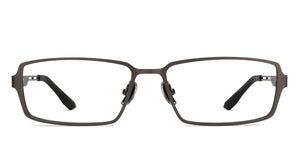 Gunmetal Rectangle Full Rim Unisex Eyeglasses by Lenskart STUDIO-213172
