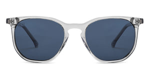 Grey Transparent Round Full Rim Unisex Sunglasses by Lenskart-206307