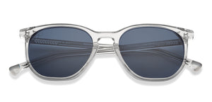 Grey Transparent Round Full Rim Unisex Sunglasses by Lenskart-206307