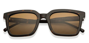 Tortoise Square Full Rim Unisex Sunglasses by Lenskart-210743