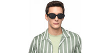 Load image into Gallery viewer, Black Round Full Rim Women Sunglasses by Lenskart-210744