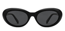 Load image into Gallery viewer, Black Round Full Rim Women Sunglasses by Lenskart-210744