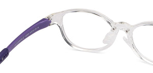 Transparent Rectangle Full Rim Kid Eyeglasses by Lenskart Junior Computer Glasses-145684