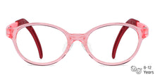 Load image into Gallery viewer, Pink Oval Full Rim  Kid Eyeglasses by Lenskart Junior-145675