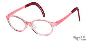 Pink Oval Full Rim  Kid Eyeglasses by Lenskart Junior-145675