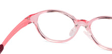 Load image into Gallery viewer, Pink Oval Full Rim  Kid Eyeglasses by Lenskart Junior-145675
