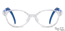 Load image into Gallery viewer, Transparent Oval Full Rim  Kid Eyeglasses by Lenskart Junior-145676