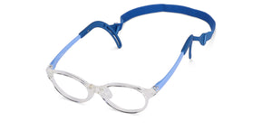 Transparent Oval Full Rim  Kid Eyeglasses by Lenskart Junior-145676