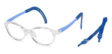 Load image into Gallery viewer, Transparent Oval Full Rim  Kid Eyeglasses by Lenskart Junior-145676