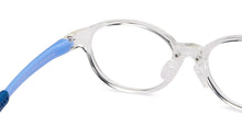 Load image into Gallery viewer, Transparent Oval Full Rim  Kid Eyeglasses by Lenskart Junior-145676