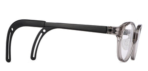 Grey Oval Full Rim  Kid Eyeglasses by Lenskart Junior-145678