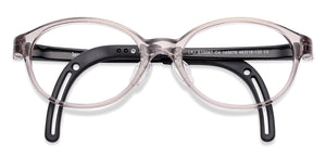 Grey Oval Full Rim  Kid Eyeglasses by Lenskart Junior-145678