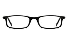 Load image into Gallery viewer, Black Rectangle Full Rim Unisex Eyeglasses by Lenskart READERS-151329