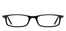 Load image into Gallery viewer, Black Rectangle Full Rim Unisex Eyeglasses by Lenskart READERS-151330