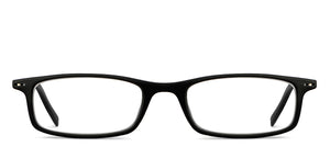 Black Rectangle Full Rim Unisex Eyeglasses by Lenskart READERS-151331