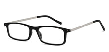 Load image into Gallery viewer, Black Rectangle Full Rim Unisex Eyeglasses by Lenskart READERS-151331