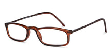 Load image into Gallery viewer, Brown Rectangle Full Rim Unisex Eyeglasses by Lenskart READERS-152153