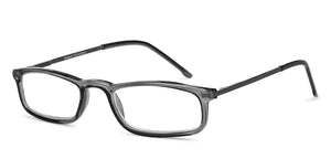 Grey Rectangle Full Rim Unisex Eyeglasses by Lenskart READERS-152157